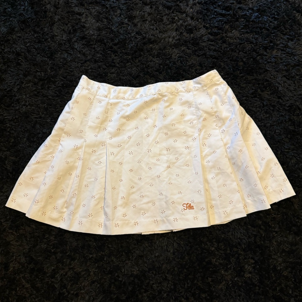 Vintage Fila Pleated Tennis Skirt